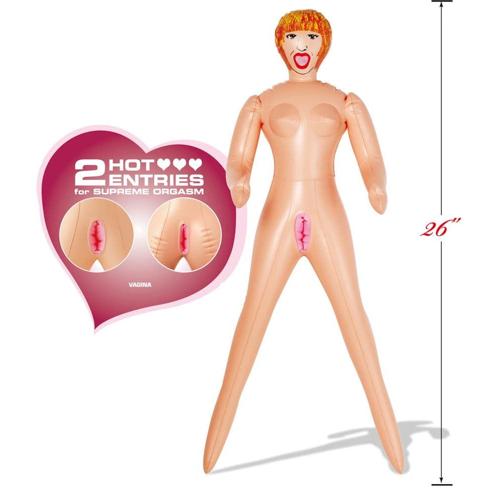 Nanma Romping Rosy Mini Inflatable Sex Doll