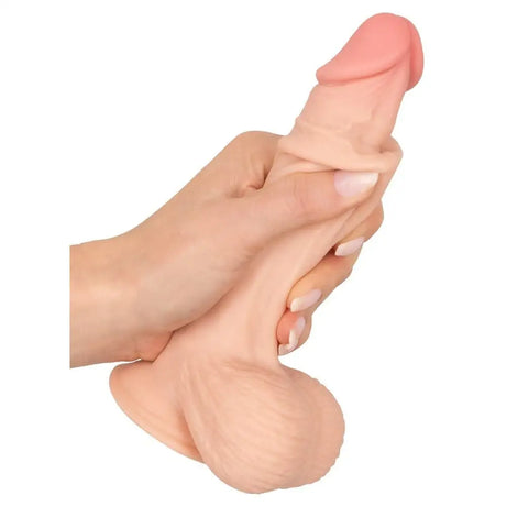Nature Skin Dildo with Movable 19cm - Save 25% - with - Fast Shipping - United Kingdom Stoke-on-trent
