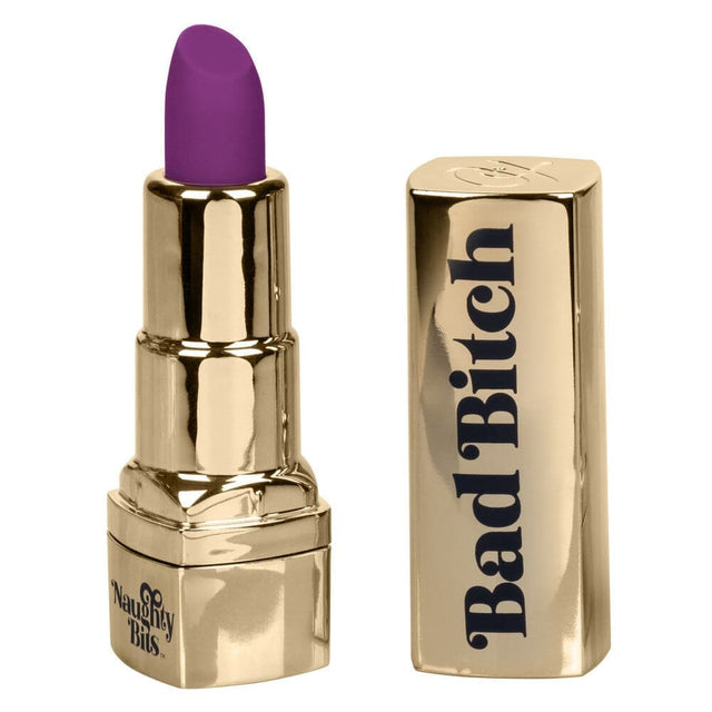 Naughty Bits Bad Bitch Rechargeable Lipstick Vibrator - Save 30% - Sale