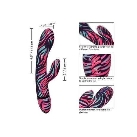 Naughty Bits Menage a Moi Dual Wand Vibrator - Save 30% - Fast Shipping - United Kingdom Stoke-on-trent