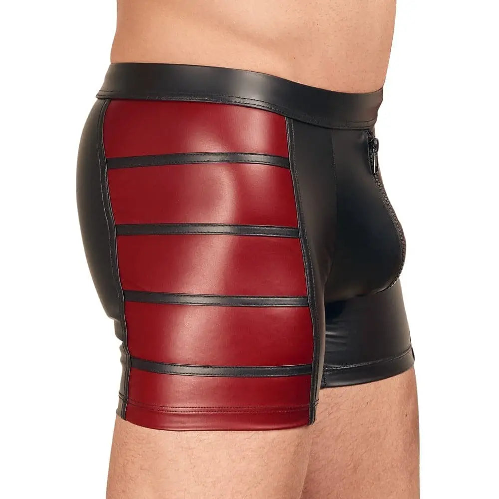 Nek Matte Look Pants in Black and Red - Nek in - Fast Shipping - Sale United Kingdom Stoke-on-trent