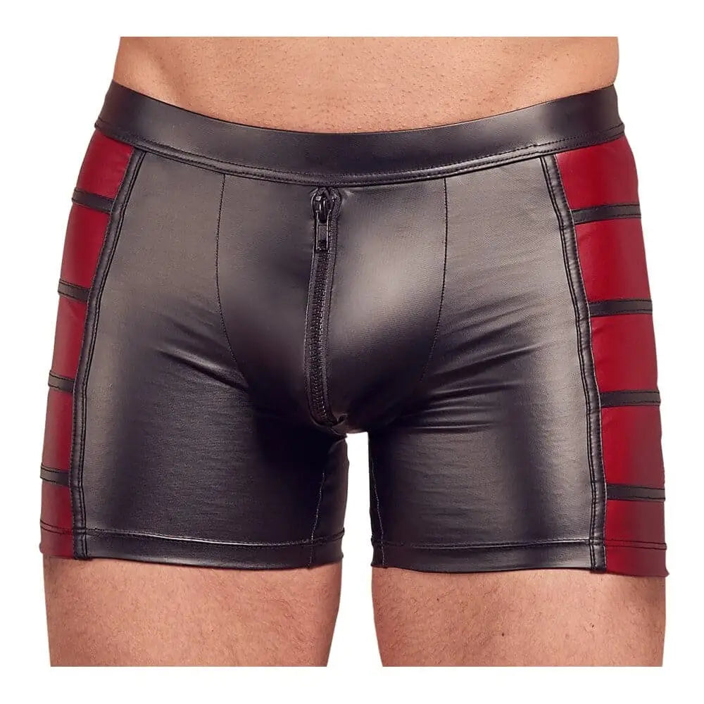Nek Matte Look Pants in Black and Red - Nek in - Fast Shipping - Sale United Kingdom Stoke-on-trent