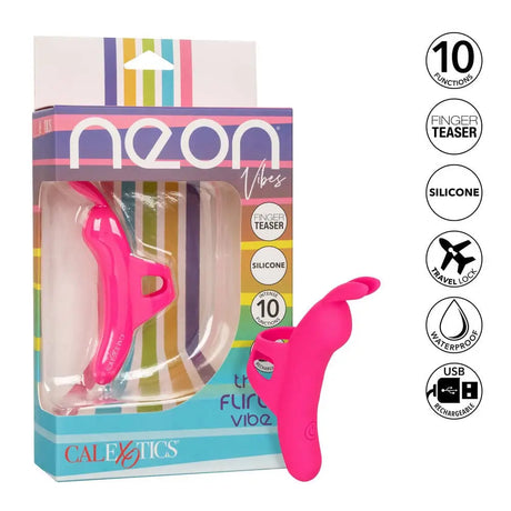 Neon Vibes the Flirty Vibe Finger Teaser - Save 25% - the - Fast Shipping - Sale United Kingdom Stoke-on-trent
