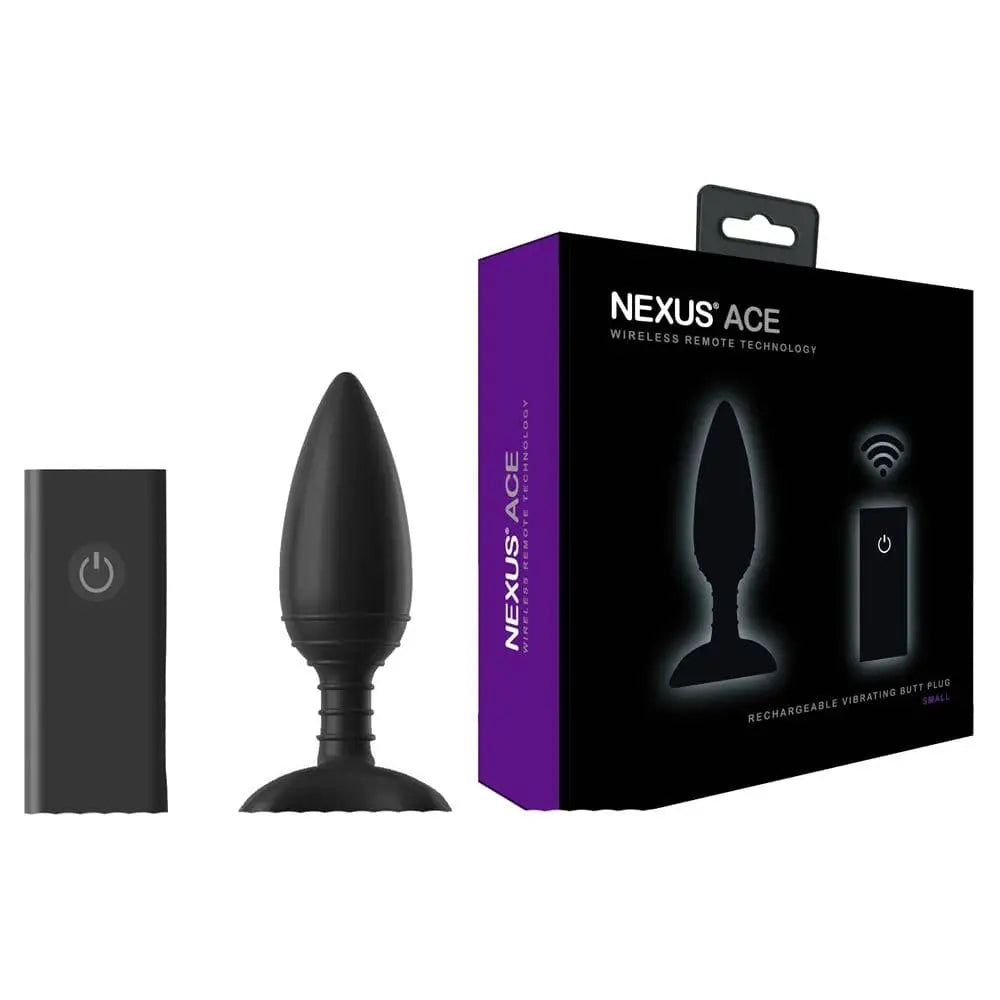 Nexus Ace Remote Control Black Small - Sex Toys - Save 30% - Fast Shipping - Anal Dildos United Kingdom Stoke-on-trent