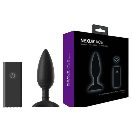 Nexus Ace Remote Control Black Small - Sex Toys - Save 30% - Fast Shipping - Anal Dildos United Kingdom Stoke-on-trent