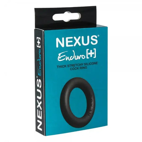 Nexus Enduro Plus Stretchy Cock Ring Black - Fast Shipping - United Kingdom Stoke-on-trent