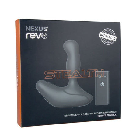 Nexus Revo Steath Prostate Massager Black - Save 20% - Anal Dildos