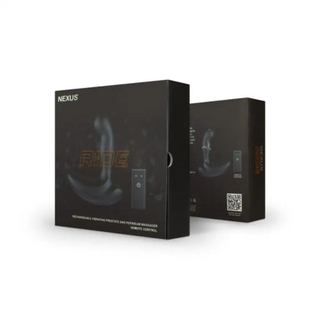 Nexus Ride Remote Control Prostate Dual Motor Vibrator Black - Save 30% - Ride - Fast - Anal Dildos United Kingdom Stoke-on-trent