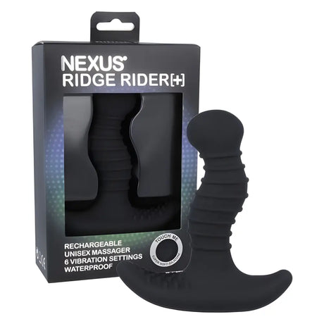 Nexus Ridge Rider Black - Save 30% - Fast Shipping - Vibrator United Kingdom Stoke-on-trent