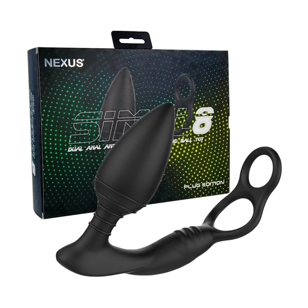 Nexus Simul8 Plug Black - Save 20% - Vibrator