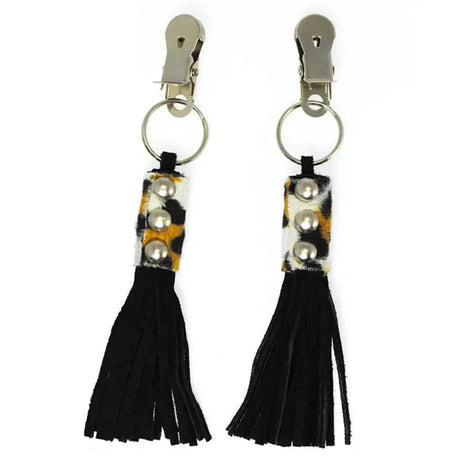 Nipple Clamps with Animal Print - Save 25% - with - Fast Shipping - Sale United Kingdom Stoke-on-trent