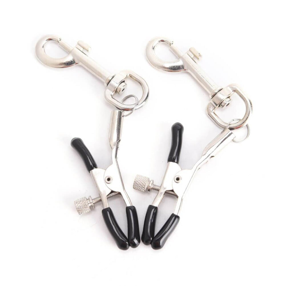 Nipple Clamps With Hook Clips