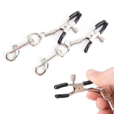 Nipple Clamps with Hook Clips - Save 25% - with - Fast Shipping - Sale United Kingdom Stoke-on-trent