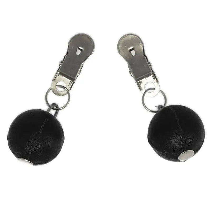 Nipple Clamps with Round Black Weights - Save 25% - with - Fast Shipping - Sale United Kingdom Stoke-on-trent