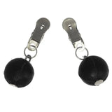 Nipple Clamps with Round Black Weights - Save 25% - with - Fast Shipping - Sale United Kingdom Stoke-on-trent