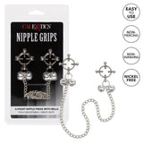 Nipple Grips 4 Point Press with Bells - Save 30% - with - Fast Shipping - Sale United Kingdom Stoke-on-trent
