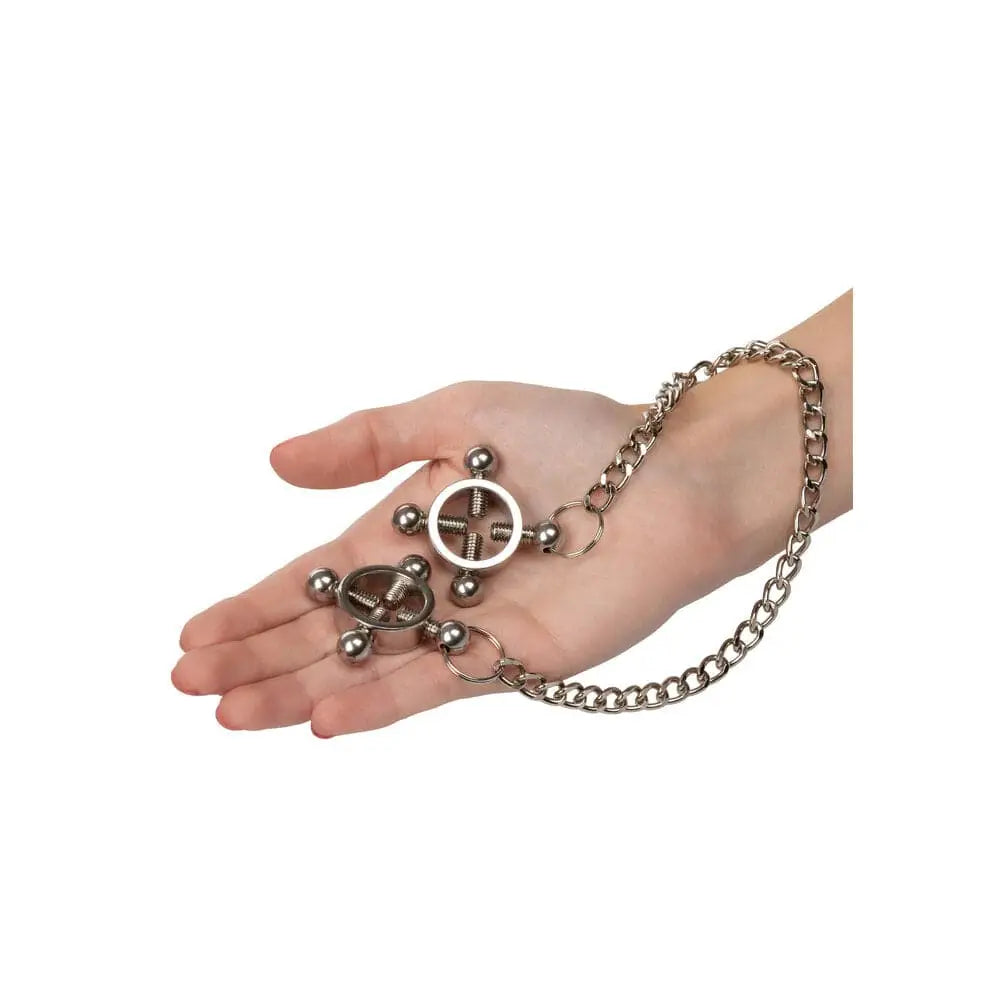 Nipple Grips 4 Point Press with Chain - Save 25% - with - Fast Shipping - Sale United Kingdom Stoke-on-trent