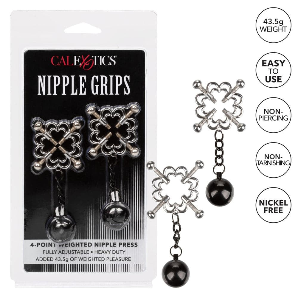 Nipple Grips 4 Point Weighted Press - Save 30% - Sale