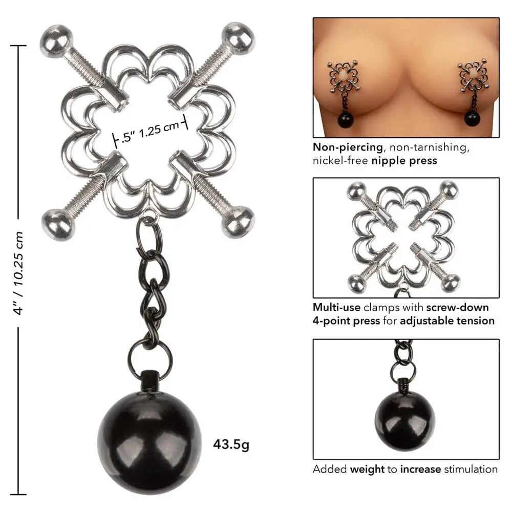 Nipple Grips 4 Point Weighted Press - Save 25% - Fast Shipping - Sale United Kingdom Stoke-on-trent