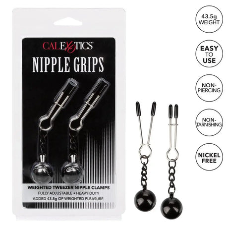 Nipple Grips Weighted Tweezer Clamps - Save 25% - Fast Shipping - Sale United Kingdom Stoke-on-trent