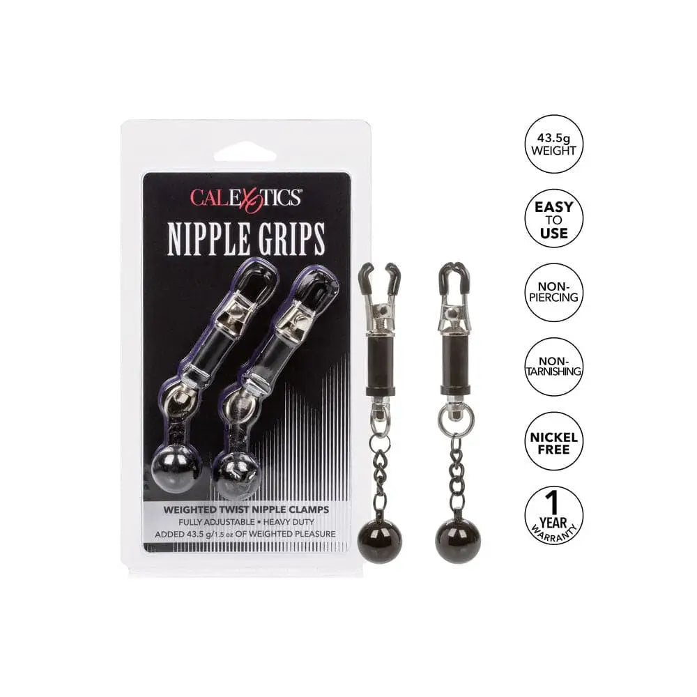 Nipple Grips Weighted Twist Clamps - Save 25% - Fast Shipping - Sale United Kingdom Stoke-on-trent