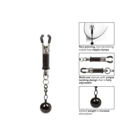 Nipple Grips Weighted Twist Clamps - Save 25% - Fast Shipping - Sale United Kingdom Stoke-on-trent