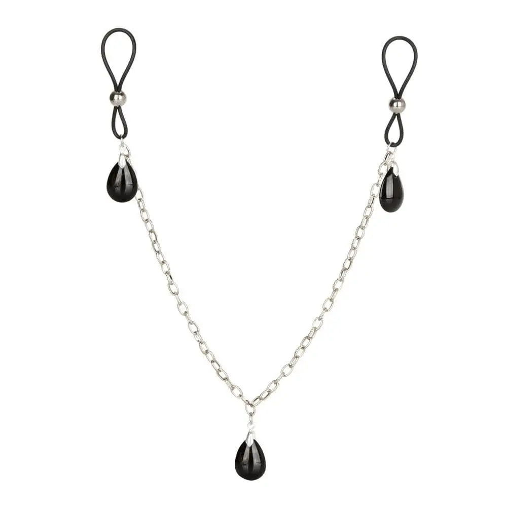 Nipple Play Non Piercing Chain Jewellery Onyx - Save 25% - Fast Shipping - Sale United Kingdom Stoke-on-trent