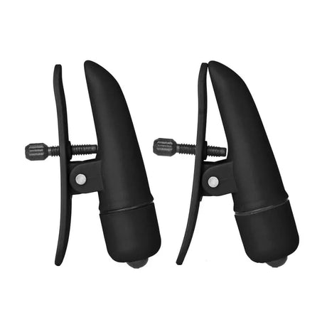 Nipplettes Vibrating Black Nipple Clamps - Save 25% - Fast Shipping - Sale United Kingdom Stoke-on-trent