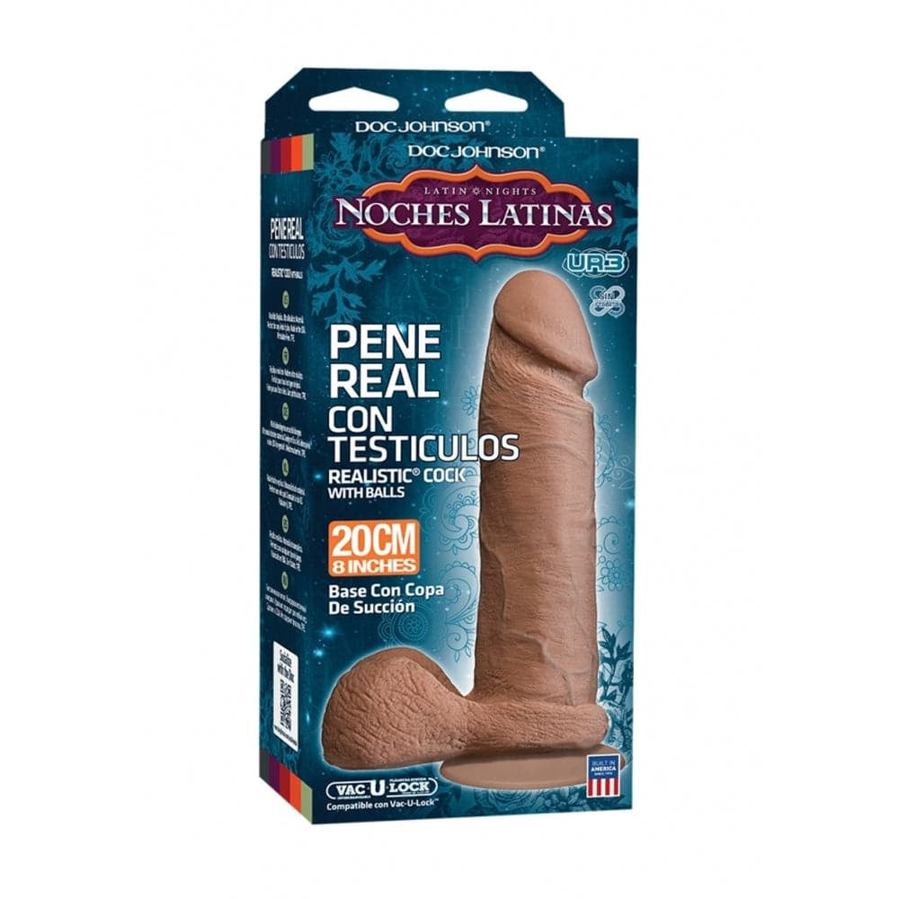 NOCHES LATINAS UR3 PENE REAL 8 inch dildo