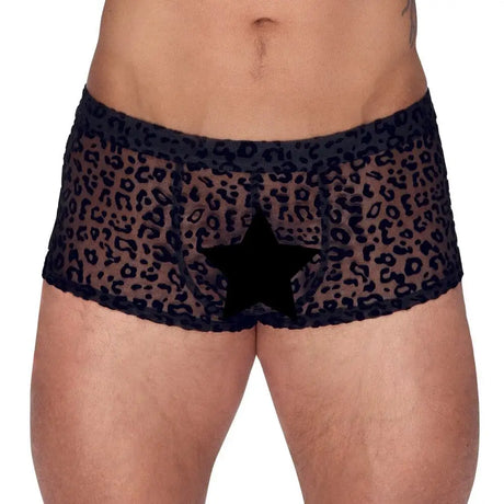 Noir Sheer Animal Print Pants - Fast Shipping - Sale United Kingdom Stoke-on-trent