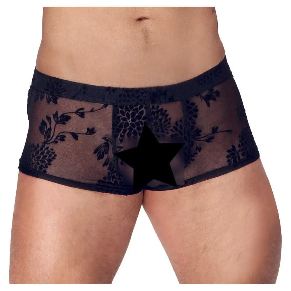Noir Sheer Floral Lace Pants - Fast Shipping - Sale United Kingdom Stoke-on-trent