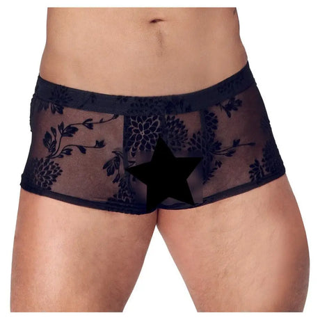 Noir Sheer Floral Lace Pants - Fast Shipping - Sale United Kingdom Stoke-on-trent