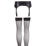 Noxqse Wet Look Suspender Belt and Stockings - Noxqse and - Fast Shipping - Sale United Kingdom Stoke-on-trent