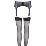 Noxqse Wet Look Suspender Belt and Stockings - Noxqse and - Fast Shipping - Sale United Kingdom Stoke-on-trent