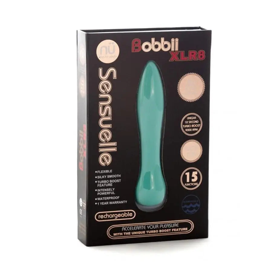 Nu Sensuelle Bobbii Xl Turbo Vibe Blue - Save 15% - Xl - Fast Shipping - Vibrator United Kingdom Stoke-on-trent
