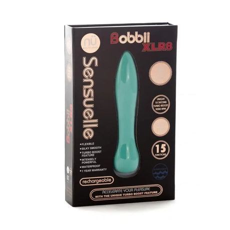Nu Sensuelle Bobbii Xl Turbo Vibe Blue - Save 15% - Xl - Fast Shipping - Vibrator United Kingdom Stoke-on-trent