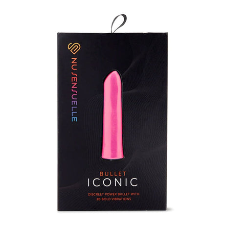 Nu Sensuelle Iconic Bullet Vibrator Deep Pink 3.5 Inch - Sex