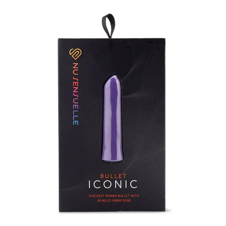 Nu Sensuelle Iconic Bullet Vibrator Deep Purple 3.5 Inch - Sex Toys - Save 25% - Fast - United Kingdom Stoke-on-trent