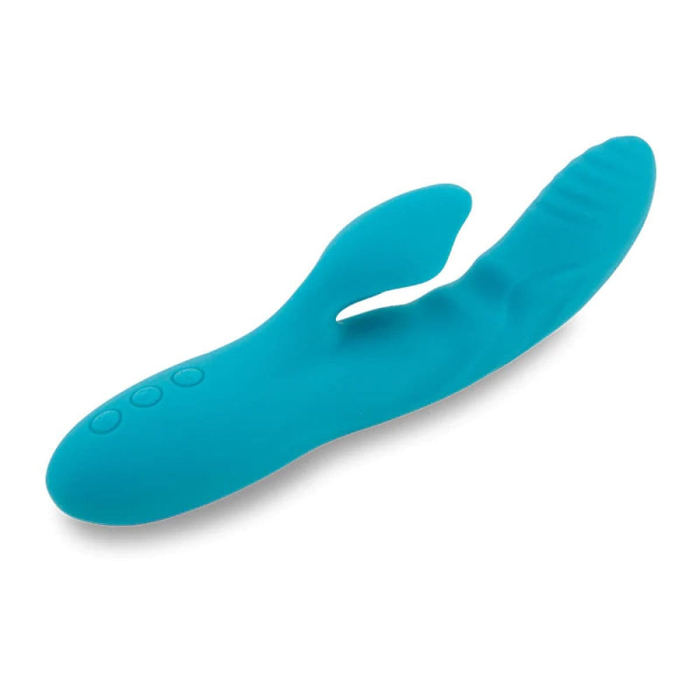 Nu Sensuelle Kiah Nubii Rabbit Vibrator Blue - Sex Toys