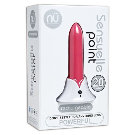 Nu Sensuelle Point 20 Function Bullet Pink Sex Toys Save 15% Fast Shipping Vibrator United Kingdom Stoke on Trent