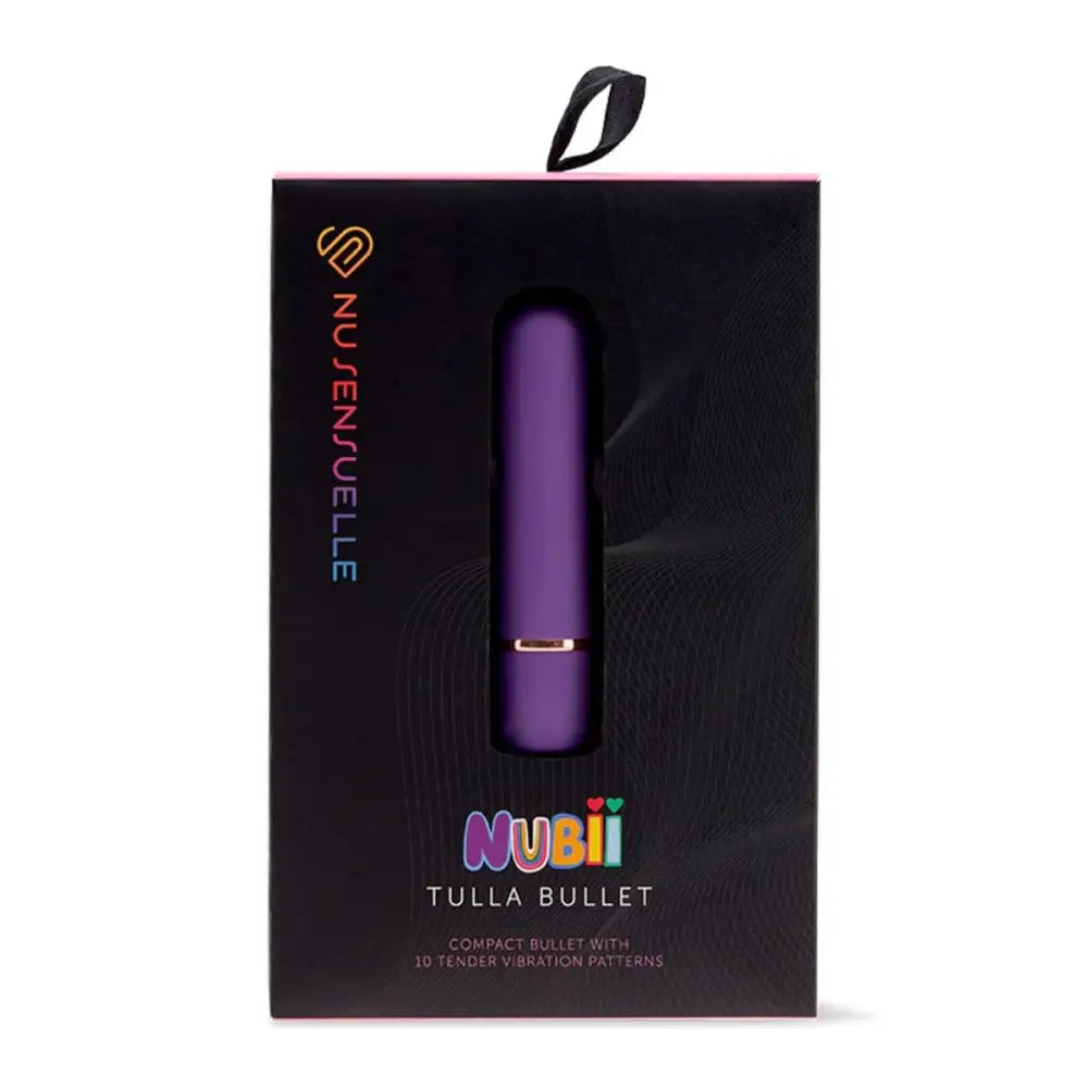 Nu Sensuelle Tulla Nubii Bullet Vibrator Purple - Sex Toys - Save 25% - Fast Shipping - United Kingdom Stoke-on-trent