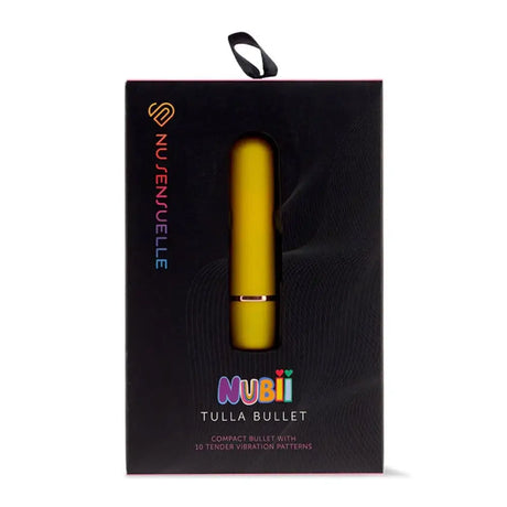 Nu Sensuelle Tulla Nubii Bullet Vibrator Yellow - Sex Toys - Save 25% - Fast Shipping - United Kingdom Stoke-on-trent