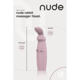 Nude Hazel Mini Rabbit Massager - Save 25% - Fast Shipping - Vibrator United Kingdom Stoke-on-trent