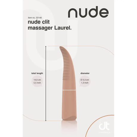 Nude Laurel Mini Travel Massager - Save 25% - Fast Shipping - Sale United Kingdom Stoke-on-trent