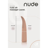 Nude Laurel Mini Travel Massager - New Products – Latest Sex Toys & Adult Arrivals United Kingdom Stoke-on-trent
