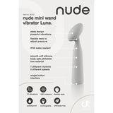 Nude Luna Mini Wand Vibrator - Save 25% - Fast Shipping - United Kingdom Stoke-on-trent