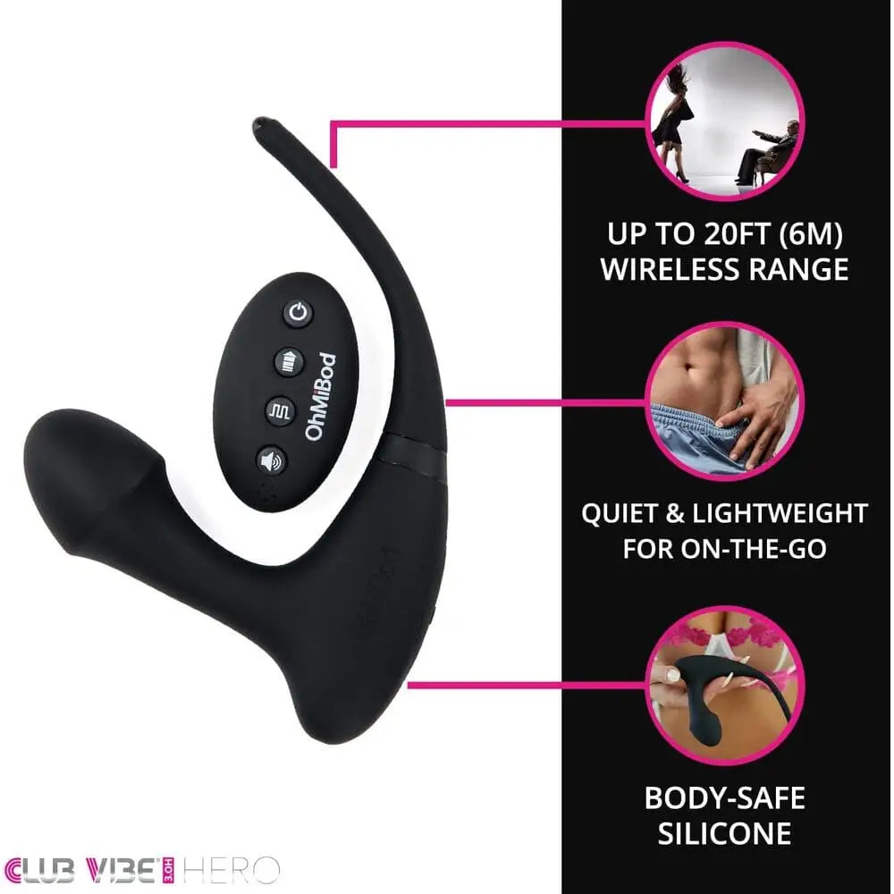 Ohmibod Clube Vibe 3.oh Hero - Save 30% - 3.oh - Fast Shipping - Sale United Kingdom Stoke-on-trent