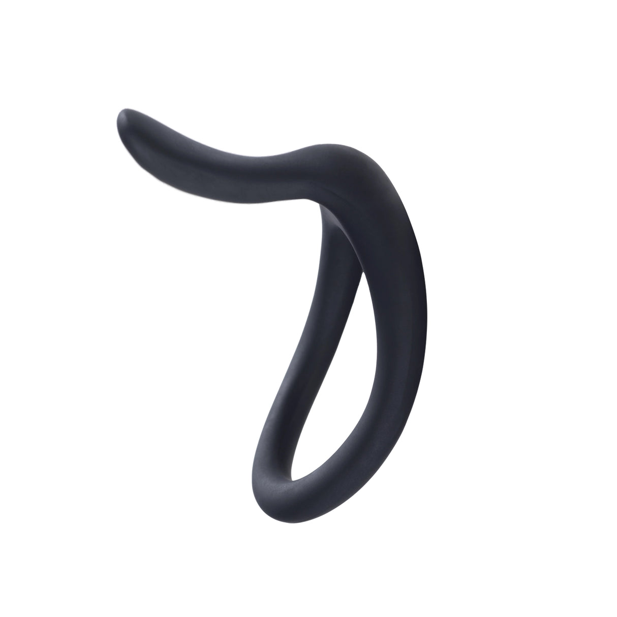 URI Black Penis Cock Ring Male Enhancer Sex Toy For Men Silicone Black