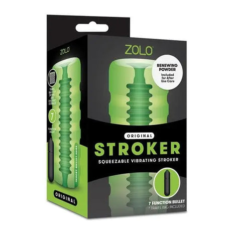 Olo Original Squeezable Vibrating Stroker Green o - Sex Toys - Save 30% - Olo o - Sale United Kingdom Stoke-on-trent
