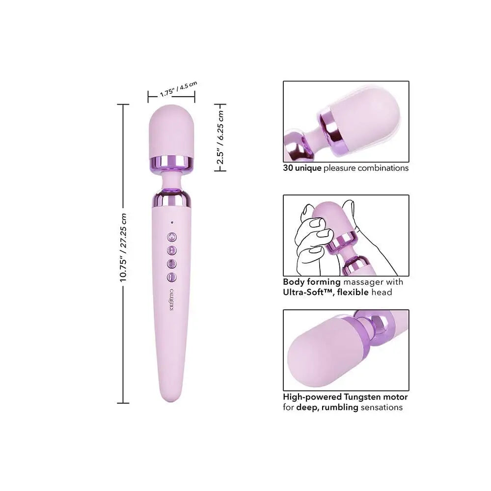 Opulence High Powered Rechargeable Wand Massager - Save 30% - Fast Shipping - Vibrator United Kingdom Stoke-on-trent
